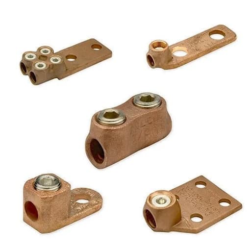 Copper, Bronze Bolted Lug
